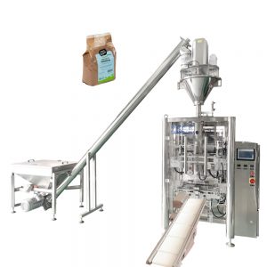 Aŭtomata gusset kuseno sakoj vertikala pakmaŝino