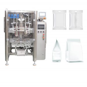 Aŭtomata kuseno guseted sako formanta pleniganta pakmaŝino