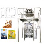 Aŭtomata vertikala sako formanta plenigantan sigelan pakmaŝinon por Pet-manĝaĵo