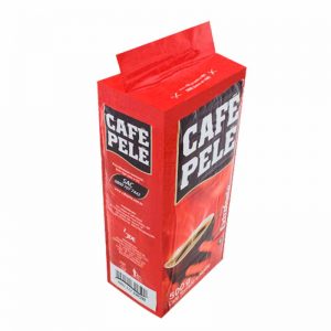 Aŭtomata triangula modelo sako malplena pakmaŝino por kafa pulvoro