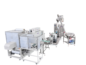 ZL100V Rice Flour Automatic Vacuum Packaging Secondary Wrapping  Line