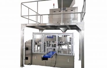 Automatic pre-made stand up pouch packaging machine